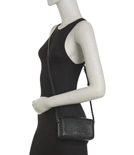 Marc Jacobs Black/Gold Pebbled Leather Mini Shoulder Bag