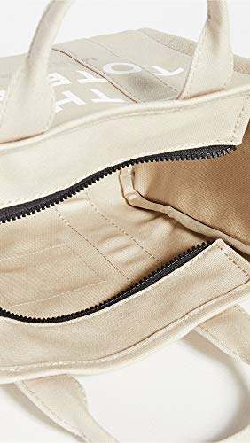 Marc Jacobs Women's The Small Tote, Beige, Off White, One Size
