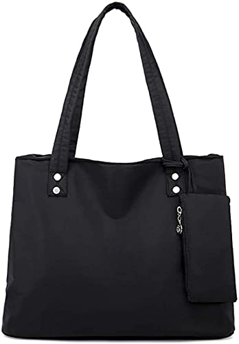 Stylish Women's Nylon Tote Bag: Spacious & Versatile