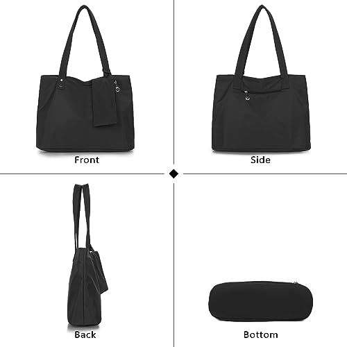 Stylish Women's Nylon Tote Bag: Spacious & Versatile