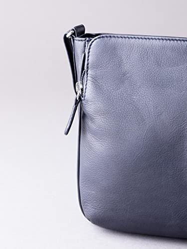 Stylish Ambleside Navy Leather Cross Body Bag