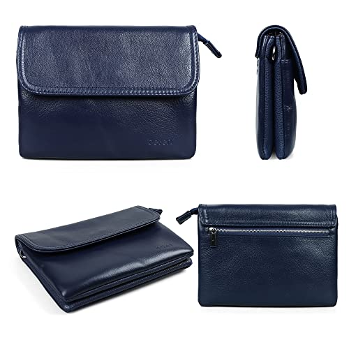 Stylish Genuine Leather Crossbody Phone Bag for Women