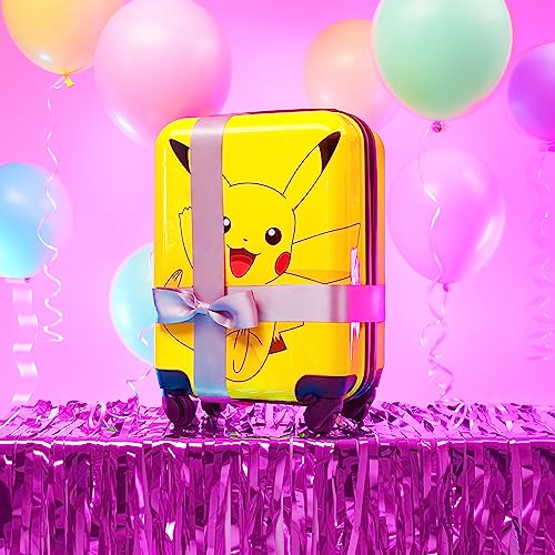 Pokemon Kids Suitcase with Wheels - Designer Handbag