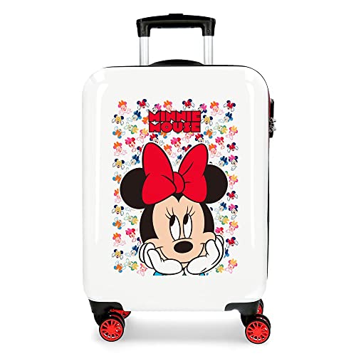 Disney Minnie Diva Cabin Suitcase: Multicoloured Designer Handbag