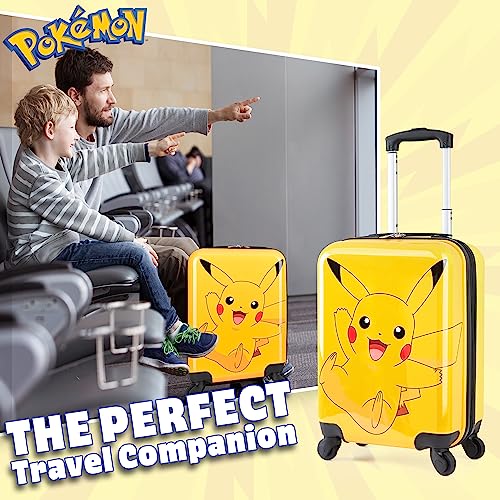 Pokemon Kids Suitcase with Wheels - Designer Handbag