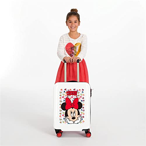 Disney Minnie Diva Cabin Suitcase: Multicoloured Designer Handbag