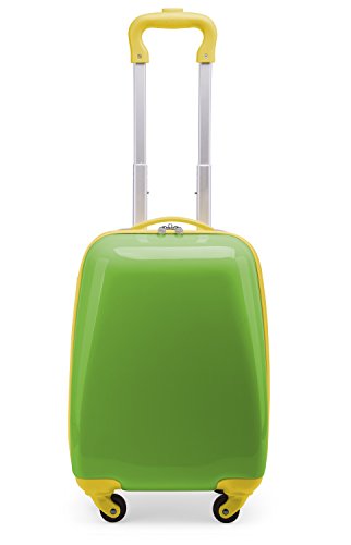 Kids' Designer Hardside Carry-On Suitcase, Applegreen