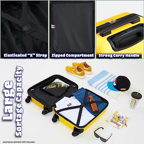 Pokemon Kids Suitcase with Wheels - Designer Handbag