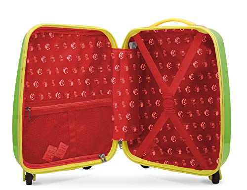 Kids' Designer Hardside Carry-On Suitcase, Applegreen