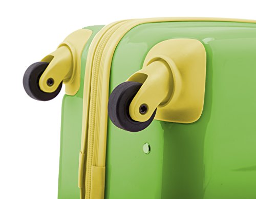 Kids' Designer Hardside Carry-On Suitcase, Applegreen