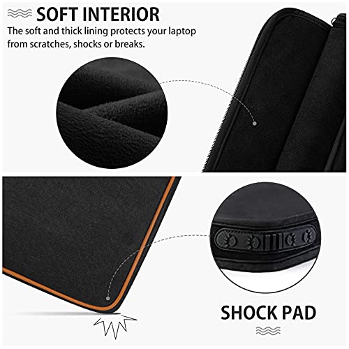 KTMOUW 15.6 Inch Laptop Briefcase for Men and Women