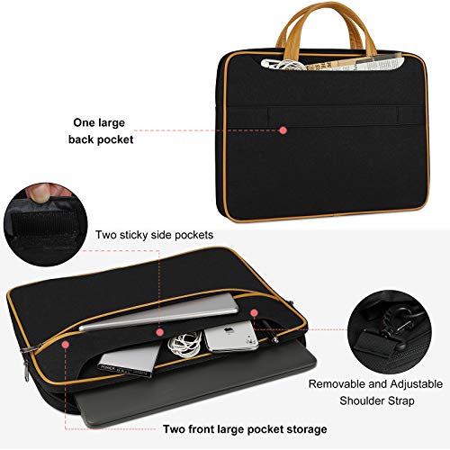 KTMOUW 15.6 Inch Laptop Briefcase for Men and Women