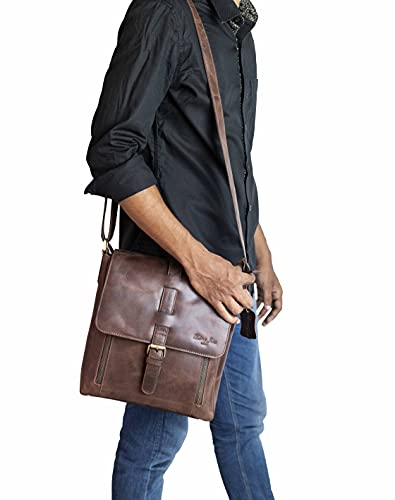 Hudson & James - Genuine Leather Unisex Bag