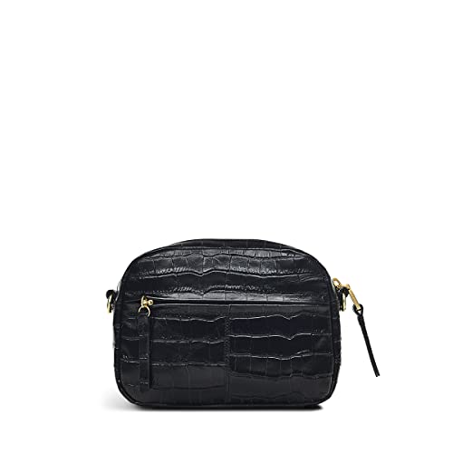 RADLEY London Black Mock Croc Leather Grab Handbag