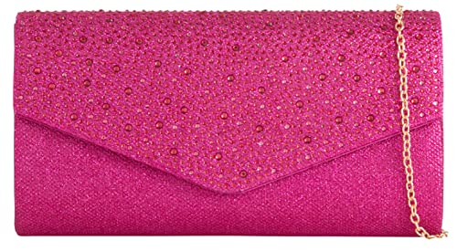 LeahWard Diamante Clutch Bag for Wedding Prom Evening