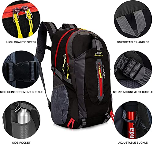 Besrina 40L Designer Hiking Backpack for Outdoor Adventures