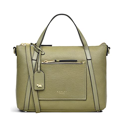 Radley London Portman Moss Green Leather Handbag