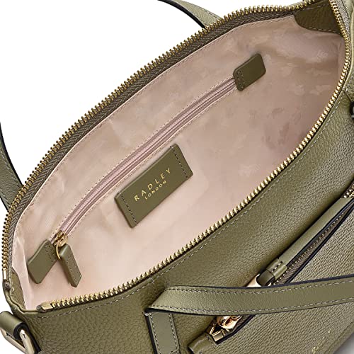 Radley London Portman Moss Green Leather Handbag