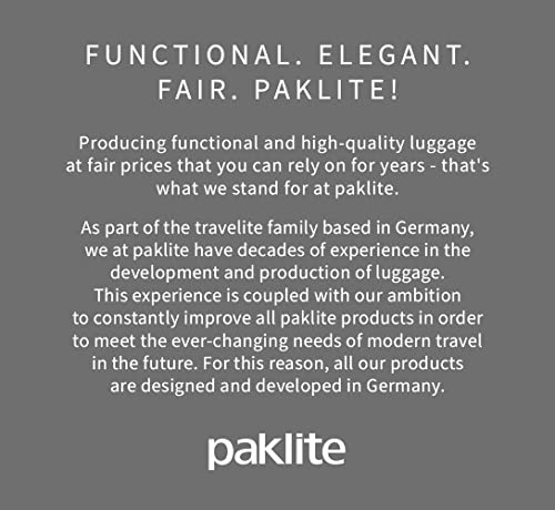 Paklite Orlando: Timeless Design Soft Luggage Trolley 53cm