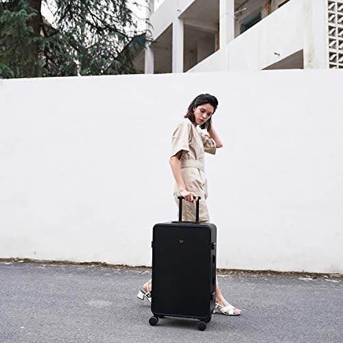 TUPLUS CORE Series Aluminum Trolley Suitcase 63L, Black