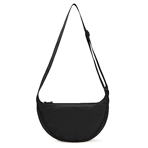 Nylon Crescent Dumpling Bag: Stylish and Lightweight