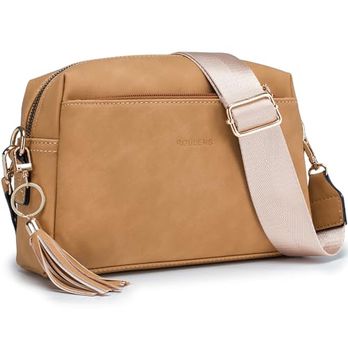 Roulens Small Crossbody Bag - Vegan Leather