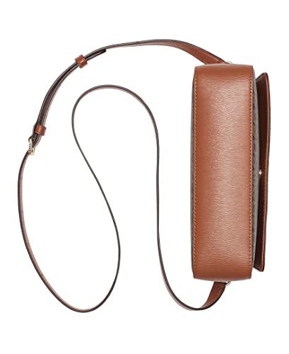 DKNY Bryant-md Flap Xbody Crossbody Handbag, Mocha Caramel