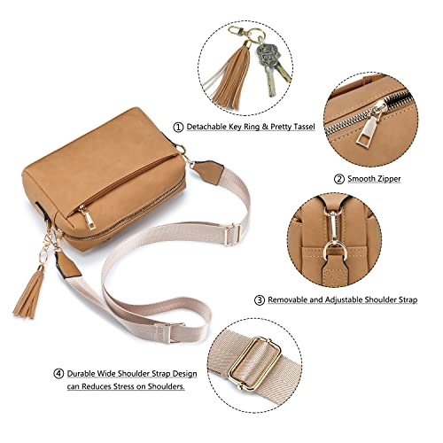 Roulens Small Crossbody Bag - Vegan Leather