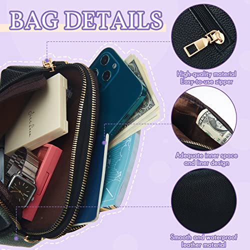 Leopard Print Damen Umhängetasche aus PU Leder