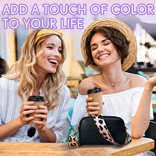 Leopard Print Damen Umhängetasche aus PU Leder