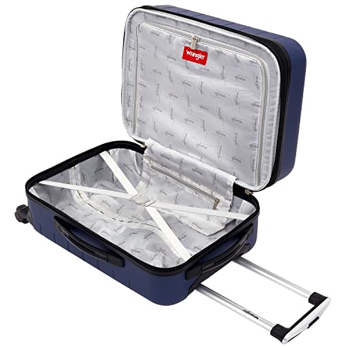 Navy Blue Wrangler Designer Handbag Set with USB Port