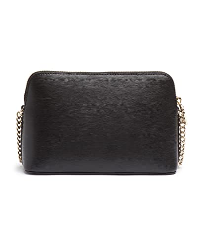 DKNY Crossbody Handbag: Elegant Black Gold Design