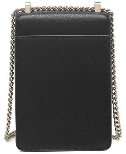 DKNY Women's Black/Gold Elissa Crossbody Handbag, Small Size