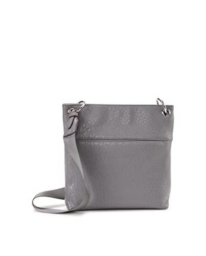 DKNY Women's Medium Cross Body Handbag, Light Charcoal