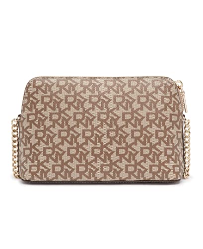 DKNY Women's Bryant-Dome Cbody-lo Crossbody, Chino Caramel, One Size