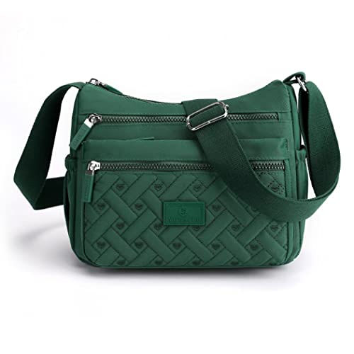 Milky Way Women's Crossbody Bag - Dark Green