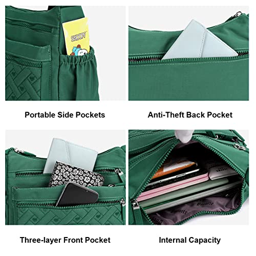 Milky Way Women's Crossbody Bag - Dark Green