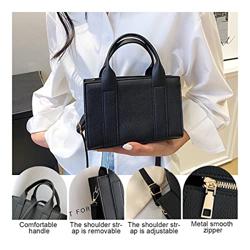 Green Mini Tote Bag for Women, Crossbody Handbag
