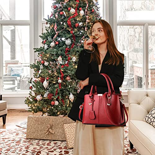 Fashion Women's Green PU Leather Handbag