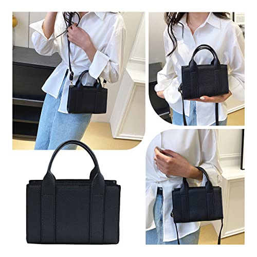 Green Mini Tote Bag for Women, Crossbody Handbag