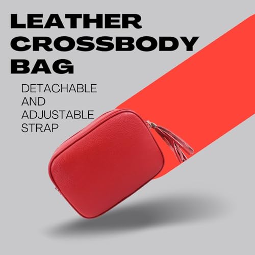 Quilted Leather Crossbody Bag with Tassel - Fushionable!