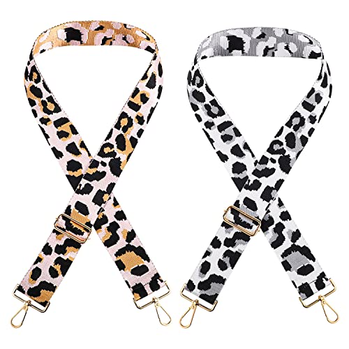 Leopard Print Wide Shoulder Strap for Handbags
