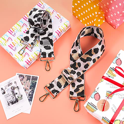 Leopard Print Wide Shoulder Strap for Handbags