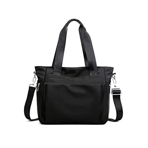 YANAIER Casual Waterproof Nylon Shoulder Bag for Women