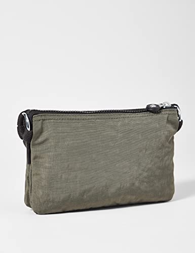Kipling Women's Green Moss Crossbody Handbag, 2.5x14x20.5 cm