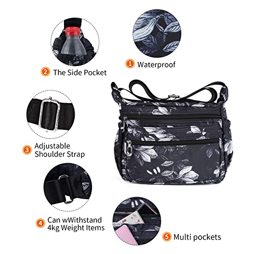 NOTAG Black Designer Crossbody Purse for Women