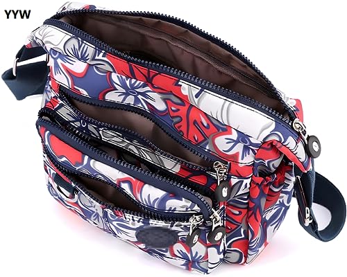 Nylon Crossbody Women's Designer Handbag - Yellow