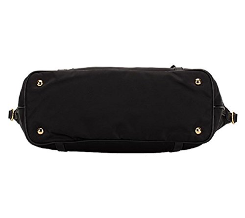 Prada Black Nylon Damen Einkaufstasche - 1BG253 Tesutto