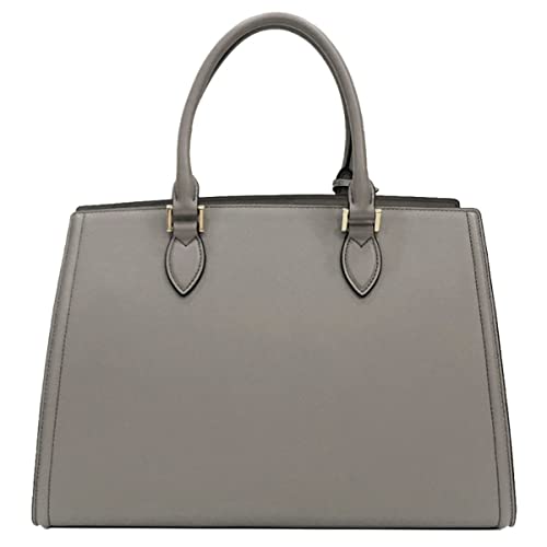 Prada Gray Saffiano Large Satchel Handbag