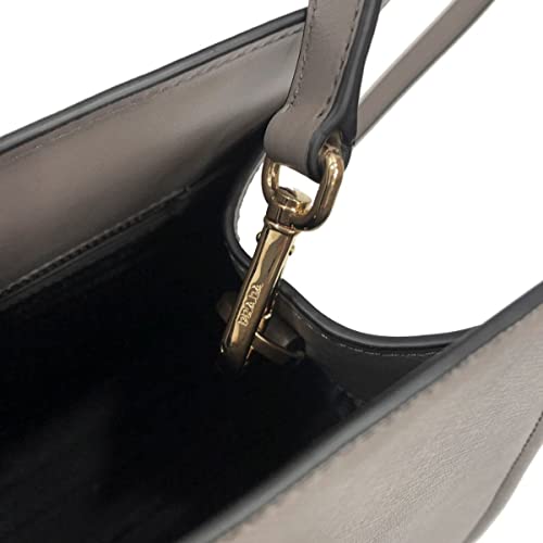 Prada Gray Saffiano Large Satchel Handbag